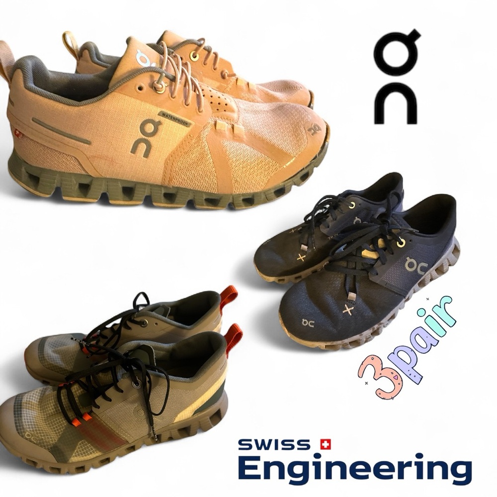 ON Hiking Women's Sneakers - 3 pair